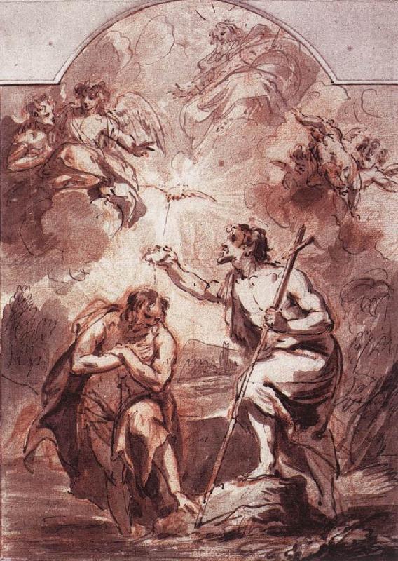 WIT, Jacob de Baptism of Christ in the Jordan china oil painting image